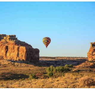 Desert Dawn Hot Air Ballooning Adventure