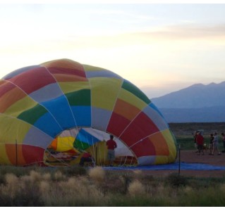 Desert Dawn Hot Air Ballooning Adventure