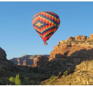 Desert Dawn Hot Air Ballooning Adventure