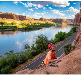 Introduction to Rock Climbing in Moab 