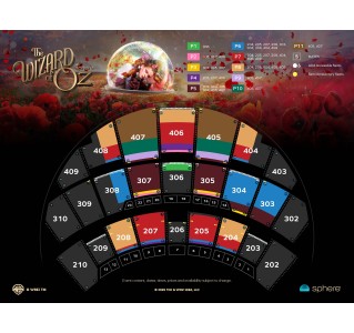The Wizard of Oz at Sphere PRICES FROM $ 125.00