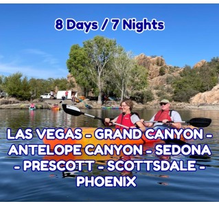 8 Day Tour - Grand Canyon & Arizona Adventure Tour