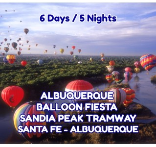 6 Day Tour - Balloon Fiesta & Pueblo Cultural Tour