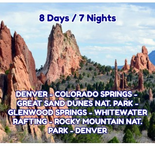 8 Day Tour - National Parks of Colorado