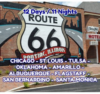 12 Day Tour - Route 66 Westbound