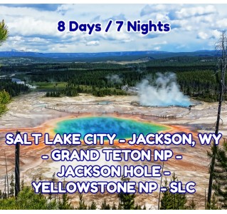 8 Day Tour - Grand Teton & Yellowstone Explorer 