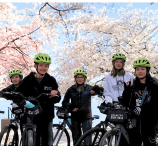 Cherry Blossoms by Bike Tour