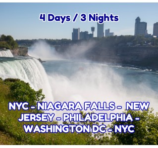 American Gateway - 4 Day Tour (Every Mon,Thurs,Sat)