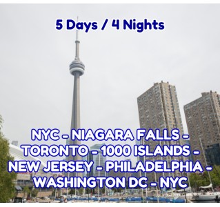 American Triangle - 5 Day Tour (Sundays; Apr-Oct)