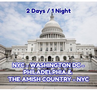 Washington DC, Philadelphia & The Amish Country - 2 Day Tour (Weds & Sat)