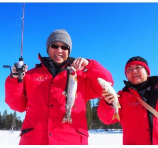 Ice Fishing & Snowshoeing - Half Day