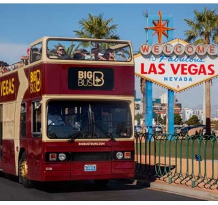 1 Day Hop-On Hop-Off Tour + Atomic Golf (Las Vegas Discover)