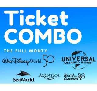 The Full Monty - Disney / Universal / SeaWorld / Aquatica / Busch  + FREE GATORLAND ADMISSION!