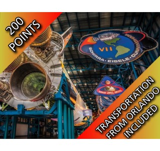 Kennedy Space Centre Express + ICON Orlando with Round Trip Transportation