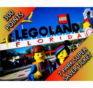 Merlin Florida Ticket (7 attractions in 14 Days)