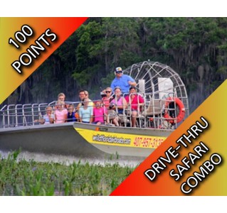 30 Minute Everglades Tour, Wildlife Park & Drive-Thru Safari 