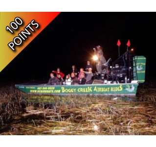 Boggy Creek Night Tour: 1 Hour Airboat Adventures 