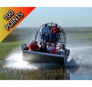 Boggy Creek + Transportation: 1 Hour Everglades Tour & Gem Mine 