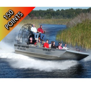 Gators COMBO - Boggy Creek Airboat and Gatorland with Transportation