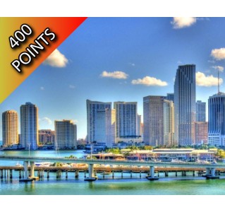 1-Day Miami Trip by Train including Open Top Bus and Islands Boat Cruise