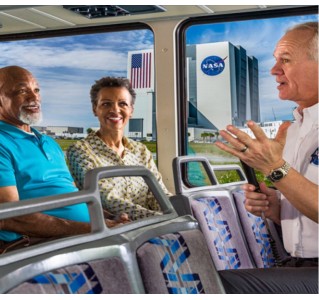 Kennedy Space Centre plus Explore Bus Tour + round trip transportation