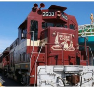 Santa Cruz Beach Boardwalk to Roaring Camp Roundtrip