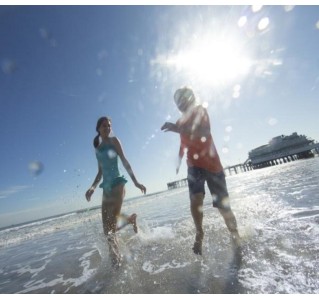 Daytona Day with Speedway Track Tour + Lunch and Beach Time