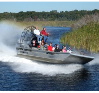 Gators COMBO - Boggy Creek Airboat and Gatorland with Transportation