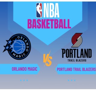 Orlando Magic Vs Portland Trail Blazers - 10th November 2025 - 7pm