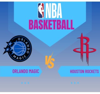 Orlando Magic Vs Houston Rockets - 26th February 2026 - 7.30pm