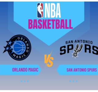 Orlando Magic Vs San Antonio Spurs - 3rd December 2025 - 7pm