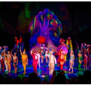 Las Vegas Strip Night Flight & Cirque Du Soleil Mystere Show