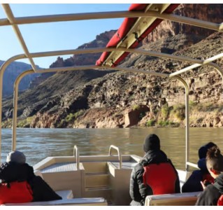 VIP Grand Canyon Heli, Boat & Skywalk Tour
