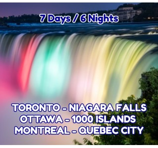 7 Day Tour - Classic East Canada (Selected Dates, May-Oct)