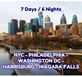 7 Day Tour - Exciting East Coast (Departure Thursdays, Apr-Nov)