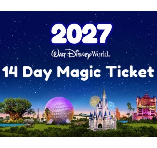 2027 Walt Disney World 14 Day Ticket + Memory Maker
